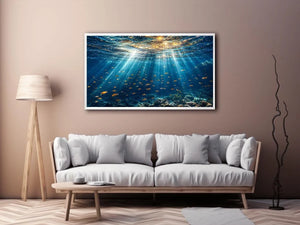 Underwater Scene Canvas Print