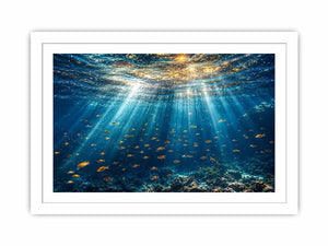 Underwater Scene Canvas Print