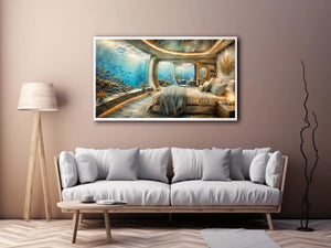 Underwater Hotel Canvas Print