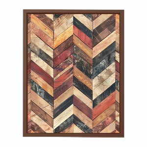 Colorful Herringbone Lllustration Painting