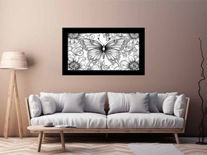 Color Me Butterfly Art Print