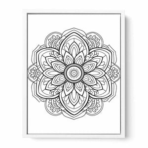 Color Me Mandala Painting