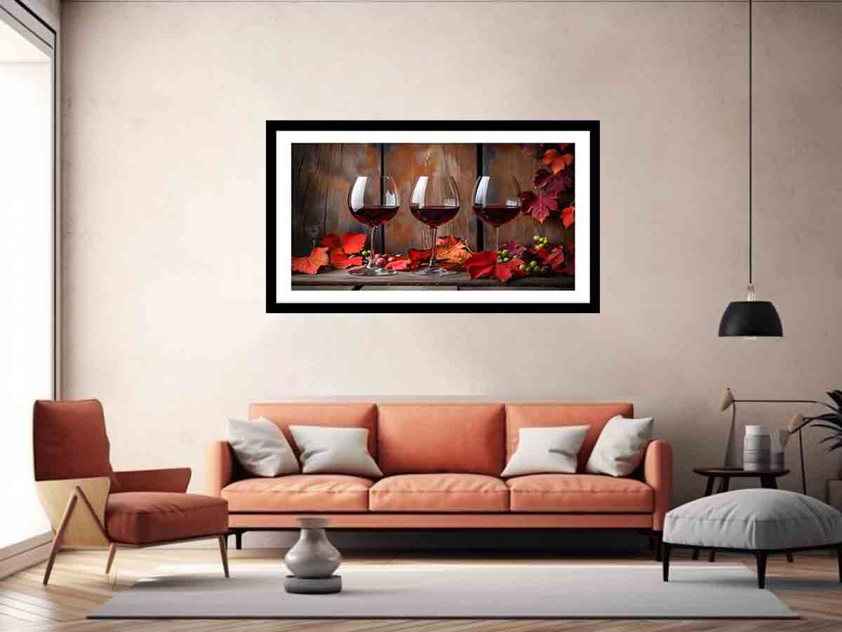 Red wine Frame