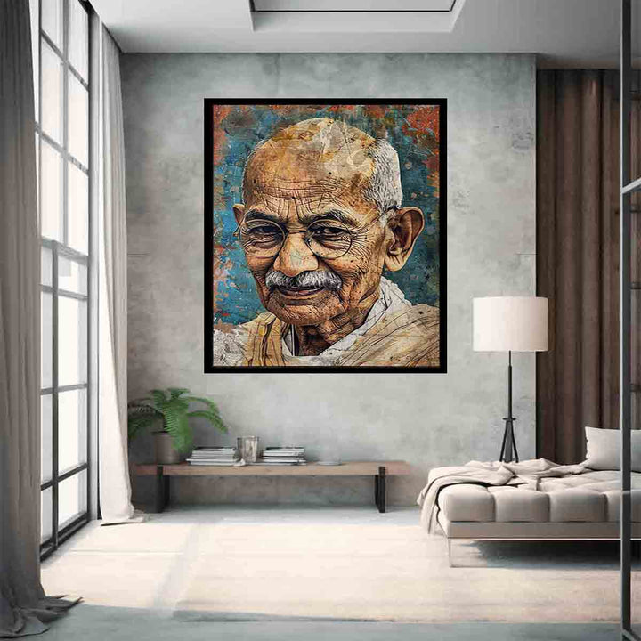 Karamchand Gandhi Art Print