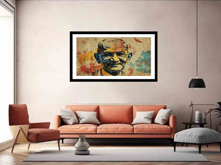 Mahatma Gandhi Art Print