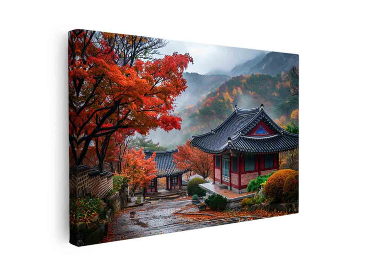 South Korea Painting canvas Print