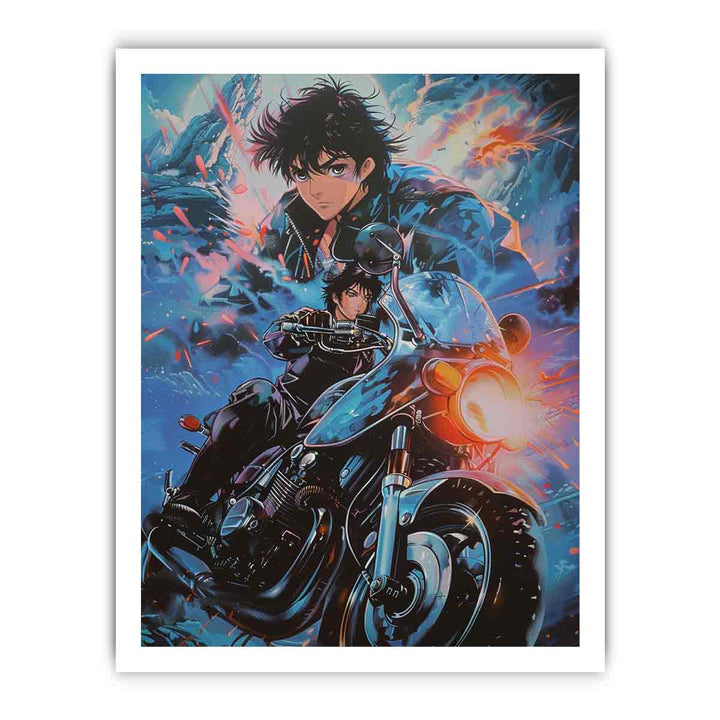 Anime 4 Art framed Print