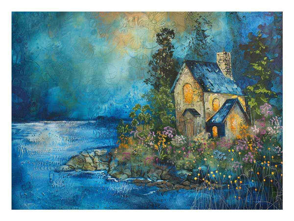 Cottage Painting Art Print