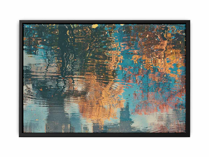 Reflection Painting canvas Print