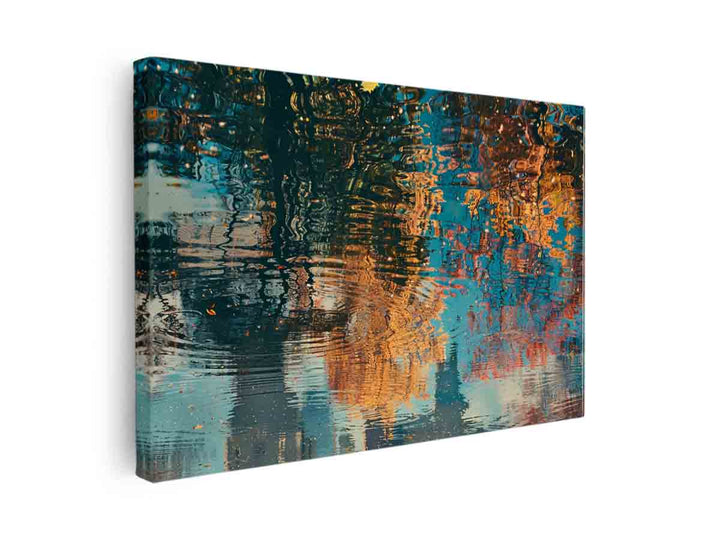 Reflection Painting canvas Print