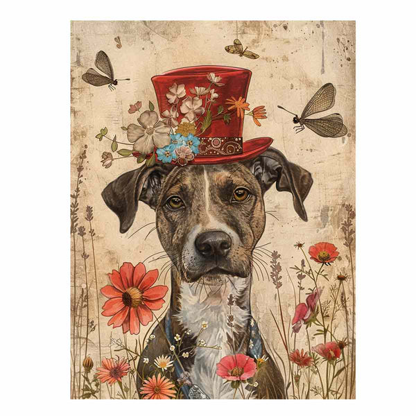 Elegant Dog Art Print