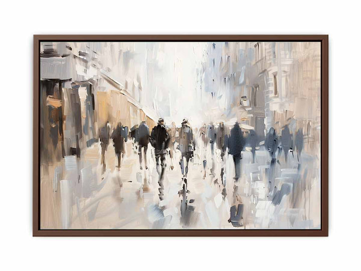 Walking in Paris Art Painting