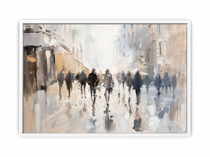 Walking in Paris Art Painting