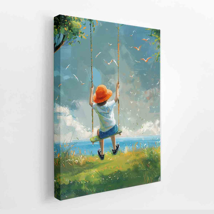 Swinging Art  canvas Print