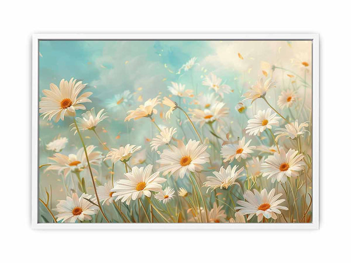 Daisies Flower Art Painting