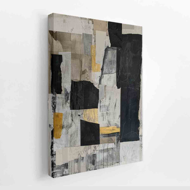 Abstract Shapes Art canvas Print