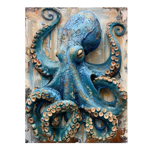 BlueOctopus Art Print
