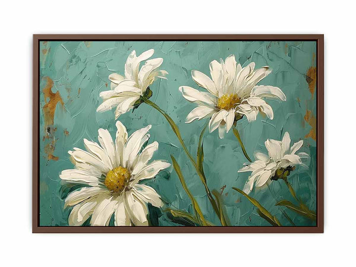 white daisies Art Painting