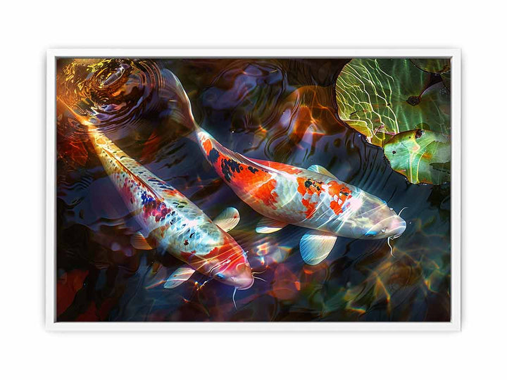 Koi Fish Art Painting