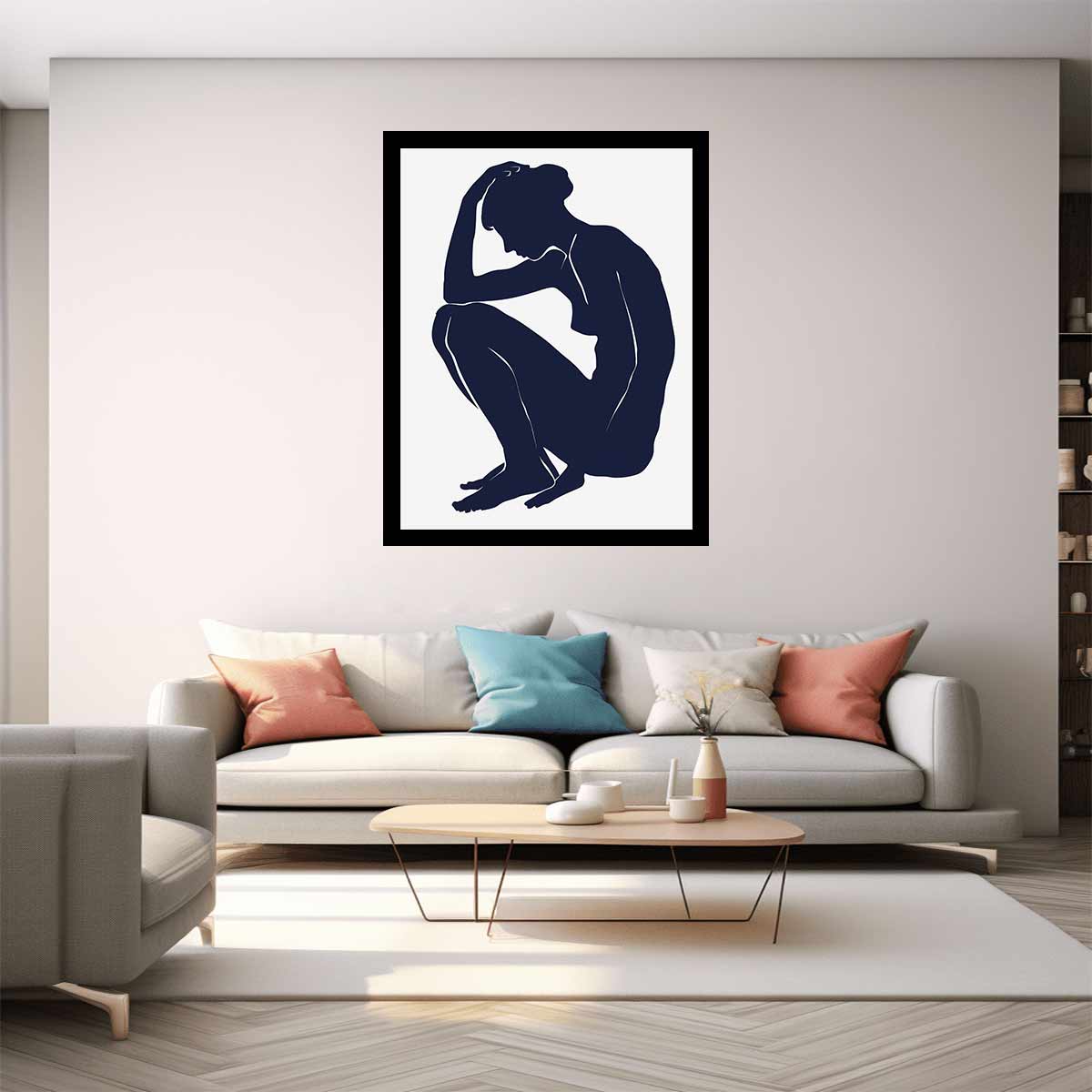 Silhouette of The Woman