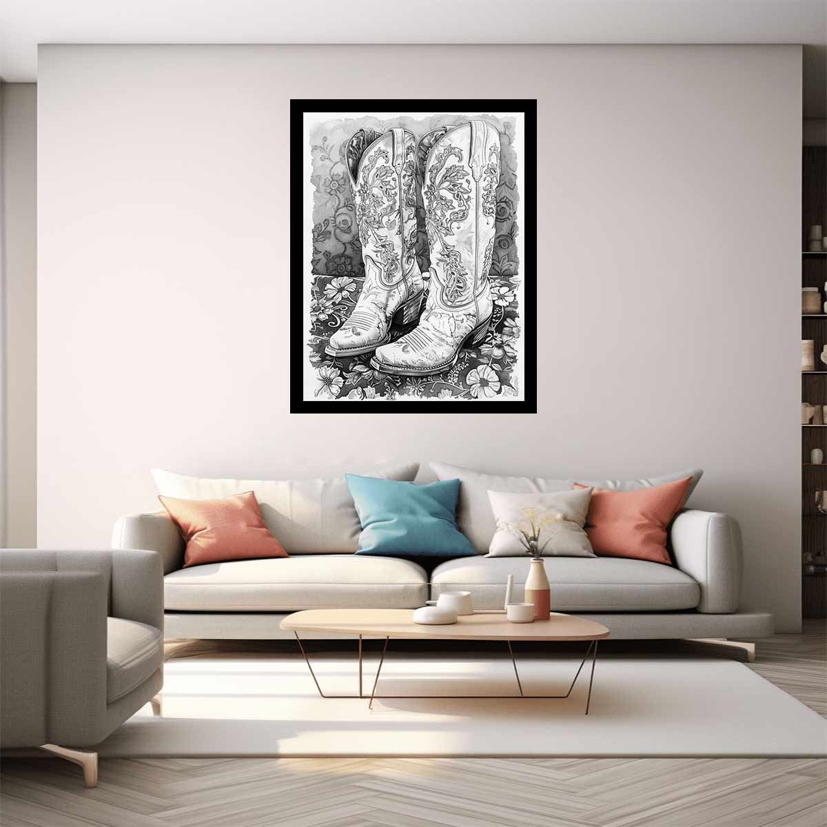 White Cowgirl Boots