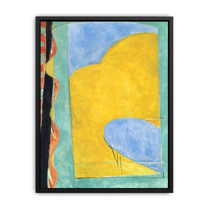 yellow Curtain Painting