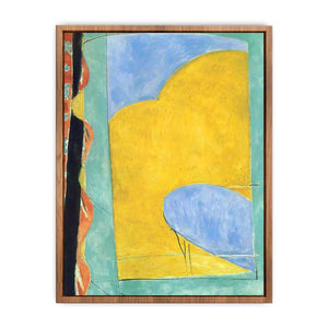 yellow Curtain Poster