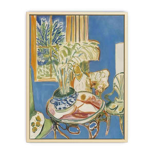 Blue Interior by Henri Matisse Art Print