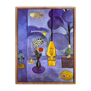 Blue window by Henri Matisse Poster