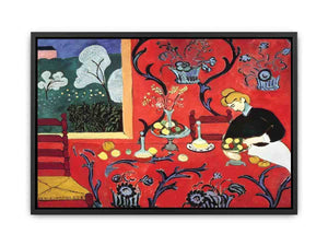 The Dessert: Harmony in Red by Henri Matisse Painting