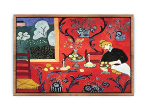 The Dessert: Harmony in Red by Henri Matisse Poster