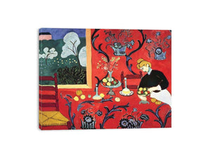 The Dessert: Harmony in Red by Henri Matisse Canvas Print