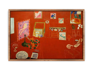 Red studio Poster