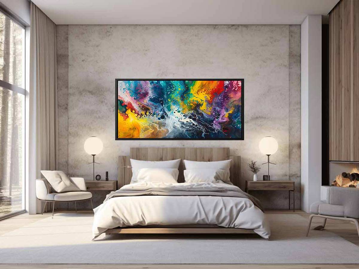 Abstract Waves Art