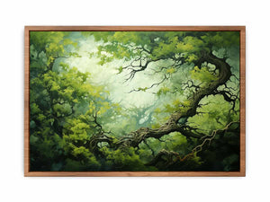Sky Tree Art Painting