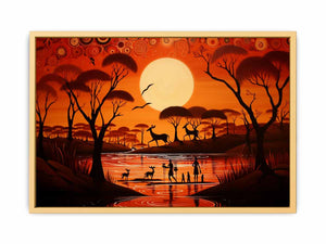 African Deer Poster