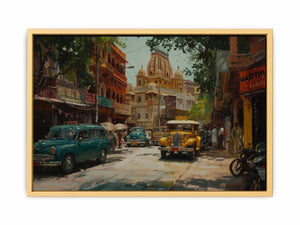 Old Delhi Art Poster