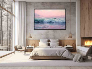 Pink Sea Art