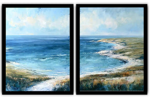 Emerald Cliff View 2 Piece Art Set