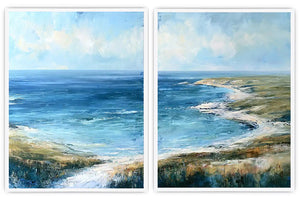 Emerald Cliff View 2 Piece Art Set