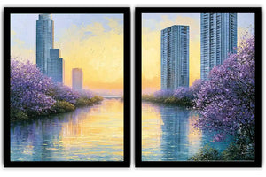 Eucalyptus Embrace 2 Piece Art Set