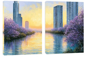 Eucalyptus Embrace 2 Piece Art Set