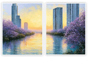 Eucalyptus Embrace 2 Piece Art Set