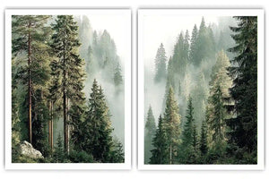 Misty Shoreline 2 Piece Art Set