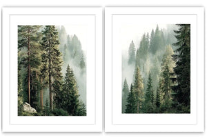 Misty Shoreline 2 Piece Art Set