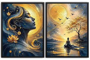 Becoming aware Wall art Set