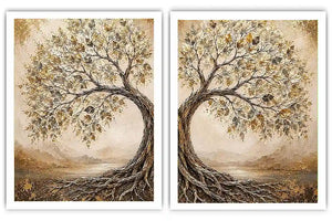 Tree of Life Diptych