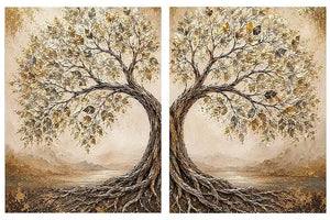 Tree of Life Diptych