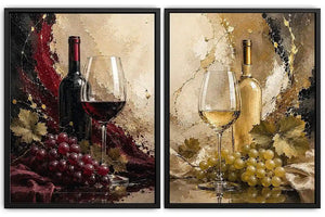Red and White wine