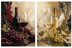 Red and White wine